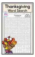 anteprima - Esercizi - Thanksgiving Word Search - Pagina di copertina