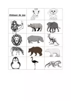 Vorschau - Stundenentwürfe - Komplette Unterrichtseinheit - Zootiere (Animaux de zoo) - Seite 1