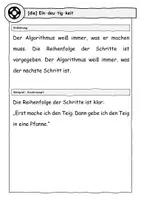 Vorschau - Arbeitsblätter - Algorithmen und ihre Eigenschaften (differenziert) - Seite 3