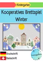 Vorschau - Spiele - Kooperatives Brettspiel: Winter - Deckblatt