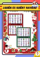 Vista previa - Juegos / Gamificación - ¿Quién es quién? de Navidad (Español/català) - Portada