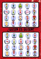 Vista previa - Juegos / Gamificación - ¿Quién es quién? de Navidad (Español/català) - página 3