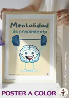 Vista previa - Decoración del aula - Poster Mentalidad de Crecimiento FREEBIE - Portada