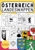 Vorschau - Mal- und Bastelvorlagen - Österreichs Landeswappen zum Ausmalen (1.-5. Klasse) - Deckblatt
