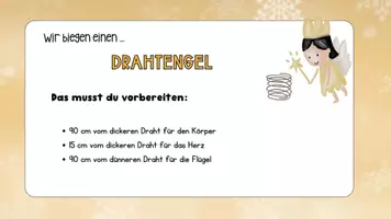 Vorschau - Arbeitsblätter - Drahtengel - Werken & Gestalten - Seite 3
