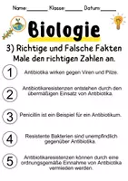 Vorschau - Unterrichtsreihen - Antibiotika und Resistenzmechanismen Informationen und Arbeitsblätter - Seite 3