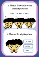 Vista previa - Unidades / Secuencias / Situaciones de Aprendizaje - Feelings and Emotions - Booklet Pack - página 3