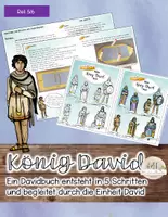 Vorschau - Stundenentwürfe - Vorbereitung König David: Ein Davidbuch entsteht - Deckblatt