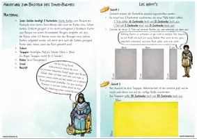 Vorschau - Stundenentwürfe - Vorbereitung König David: Ein Davidbuch entsteht - Seite 1