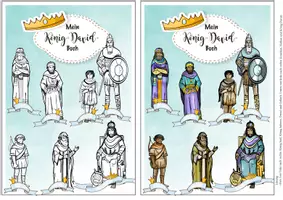 Vorschau - Stundenentwürfe - Vorbereitung König David: Ein Davidbuch entsteht - Seite 3