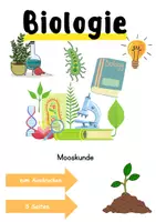 Vorschau - Unterrichtsreihen - Mooskunde Informationen und Arbeitsblätter - Deckblatt