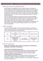 Vorschau - Arbeitsblätter - Menschenrechte- Bedeutung und aktuelle Herausforderungen - Seite 1