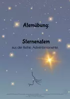 Vorschau - Anderer Materialtyp - Adventsmoment "Sternenatem" - Deckblatt