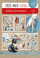 Vorschau - Arbeitsblätter - CROSS-MATH Rätsel "Wintertiere" Kleines Einmaleins - Deckblatt