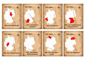Vorschau - Arbeitsblätter - Ich habe... Wer hat...? Bundesländerquiz - Seite 3