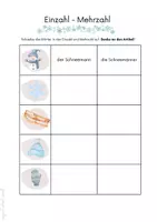 Vorschau - Arbeitsblätter - DAZ_Winter_Einzahl - Mehrzahl_Arbeitsblätter - Seite 2