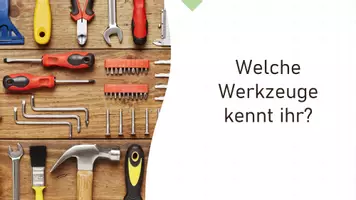 Vorschau - Präsentationen/Tafelbilder - Memory-Spiel Holzwerkstatt - idealer Einstieg - Seite 1