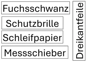 Vorschau - Präsentationen/Tafelbilder - Memory-Spiel Holzwerkstatt - idealer Einstieg - Seite 3