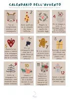 anteprima - Flashcard - Calendario dell'avvento con sfide gentili - Pagina di copertina