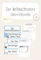Vorschau - Unterrichtsreihen - Unterrichtsreihe: Der Weihnachtsstern - Deckblatt