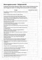 Vorschau - Arbeitsblätter - Meinungsbarometer: Religionskritik - Seite 1