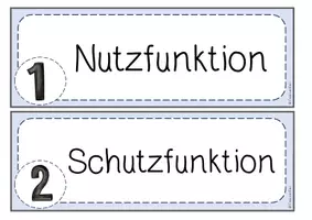 Vorschau - Arbeitsblätter - Der Wald - Funktionen des Waldes Aushang mit Hefteintrag - Seite 2