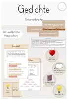 Vorschau - Stundenentwürfe - Gedichte - Materialpaket - Deckblatt