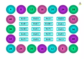 förhandsvisning - Multiplikationsspel 2 i 1 - sida 3