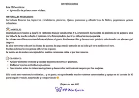 Vista previa - Manualidades / Dibujos para colorear - PULSERA AMOR VIOLETA - 25N y 8M - página 2