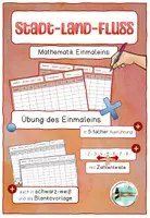 Vorschau - Spiele - Mathematik Stadt-Land-Fluss Einmaleins - Deckblatt