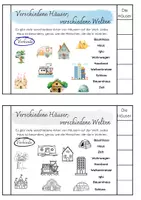 Vorschau - Arbeitsblätter - Flipbook Mein Zuhause, meine Familie, meine Haustiere und ich! - Seite 1