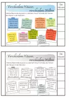 Vorschau - Arbeitsblätter - Flipbook Mein Zuhause, meine Familie, meine Haustiere und ich! - Seite 2