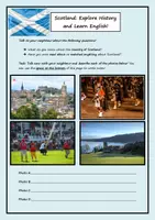 Vorschau - Unterrichtsreihen - Scotland: Explore History and Learn English! - Deckblatt