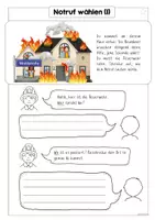 Vorschau - Arbeitsblätter - Notruf wählen - Seite 2