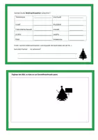 Vorschau - Arbeitsblätter - Weihnachtskartei für zwischendurch und Kreuzworträstel #lmpadventskalender2019 - Seite 1