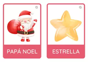 Vista previa - Tarjetas / Manipulativos - Vocabulario Navidad - página 2