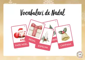 Vista previa - Tarjetas / Manipulativos - Vocabulari Nadal - Portada