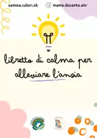 anteprima - Esercizi - Libretto di calma per alleviare l'ansia - Pagina di copertina