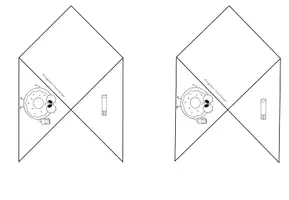 Vorschau - Mal- und Bastelvorlagen - Bastelvorlage Lesezeichen Leseecke - Seite 1