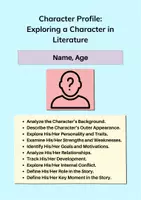 Vorschau - Arbeitsblätter - Character Profile: Exploring a Literary Character / Characterization - Seite 2