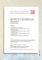 Vorschau - Arbeitsblätter - 5 x Briefpapier "Wintertiere" (4 Lineaturen) - Seite 2