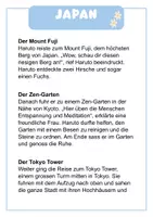 Vorschau - Text - Lesetext Japan - Deckblatt