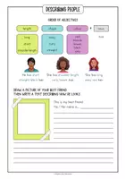 anteprima - Esercizi - Describing people: order of adjectives (inglese) - Pagina 1