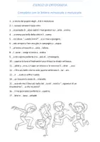 anteprima - Esercizi - Esercitazioni sull'uso delle maiuscole - Pagina 1