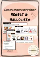 Vorschau - Fördermaterial/Inklusion - Materialpaket: Geschichten Schreiben "Rund ums Jahr" - Seite 1