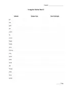 Vorschau - Arbeitsblätter - Irregular Verbs Test - Seite 2