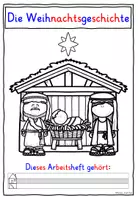 Vorschau - Stundenentwürfe - Biblische Weihnachtsgeschichte Klasse 1-2 XXL-Materialpaket - Seite 2
