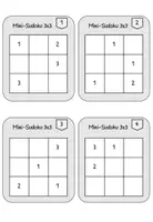 Vorschau - Stationenlernen - Sudoku 3x3 Aufgabenkarten - Seite 2