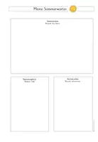 Vorschau - Arbeitsblätter - Sommerwörter und Sommer-ABC - Seite 3