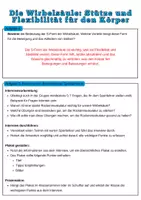 Vorschau - Arbeitsblätter - Die Wirbelsäule: Stütze und Flexibilität für den Körper | Unterrichtsreihe "Der Mensch", Biologie 6./7. Klasse - Seite 3
